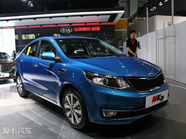 起亚新款K2车型抢先曝光
