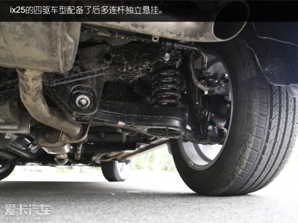 配置丰富 试驾北京现代ix25 2.0L/1.6L