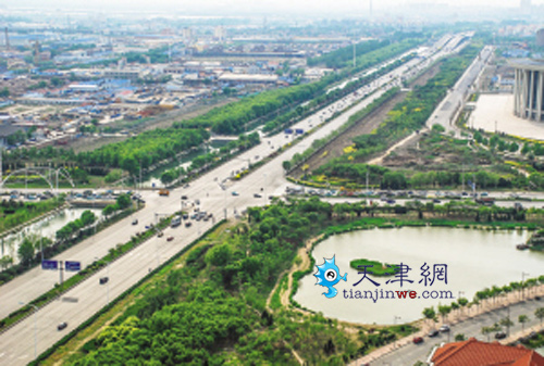 天津镶绿环 绿化面积已超900万平方米