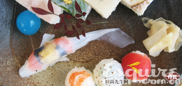日本锦鲤造型寿司 堪比艺术品