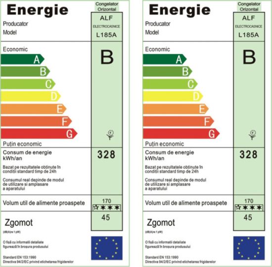 欧盟能源标识等级划分