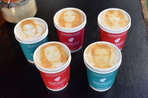 在拿铁中寻找爱情：伦敦推出3D打印人像咖啡（图）
