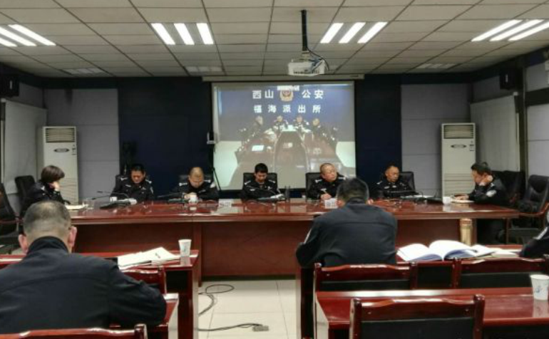 昆明西山警方天天直播推动工作:刑事警情急剧