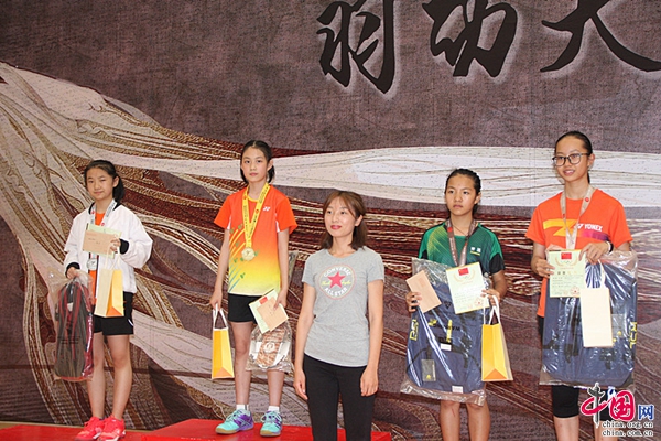 第二届云南-东盟全民羽毛球争霸赛青少年组获