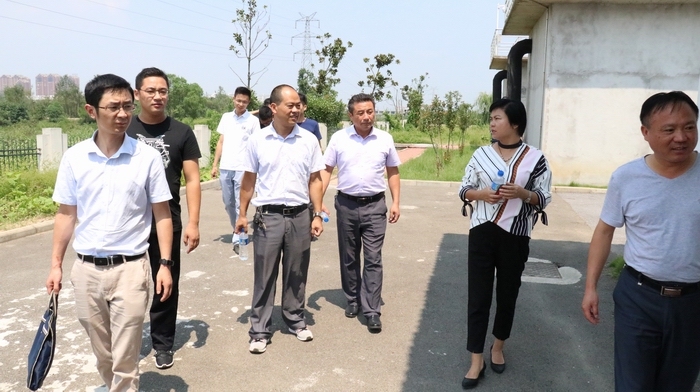 霍邱县水务局来金安区考察学习农村饮水安全项目