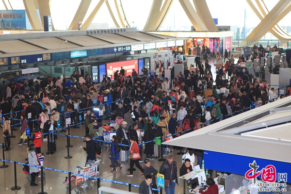 2019年春节黄金周云南机场运送旅客143.14万