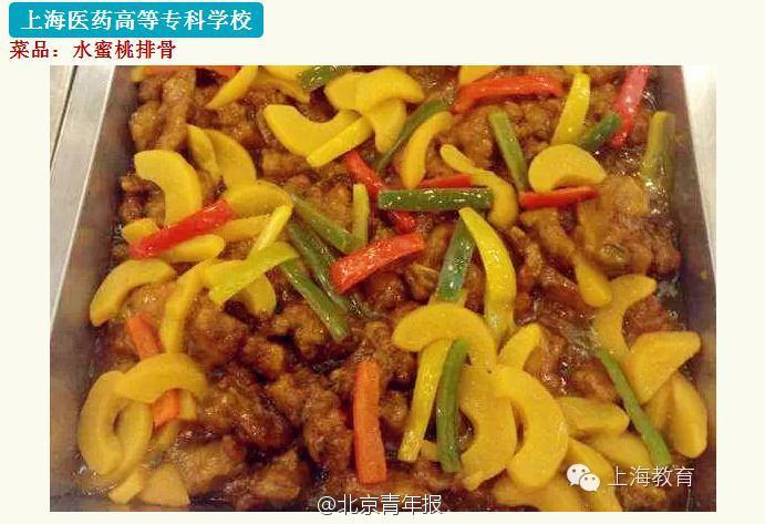 上海高校菜品大赛 食堂“神菜”来袭