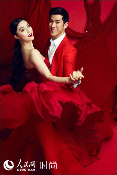 范冰冰李治廷杂志写真