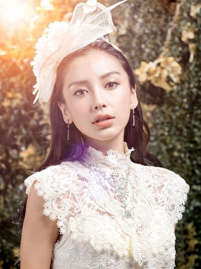 郭碧婷angelababy 娱乐圈里最美混血女星