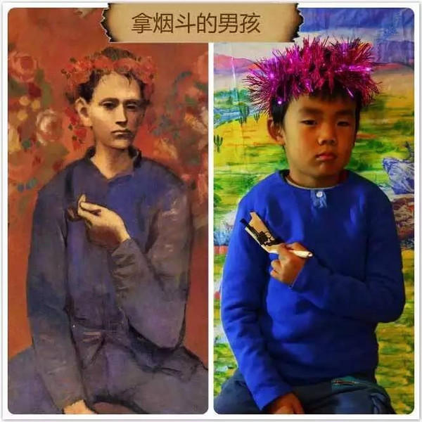 脑洞大开：逆天小学生世界名画模仿秀