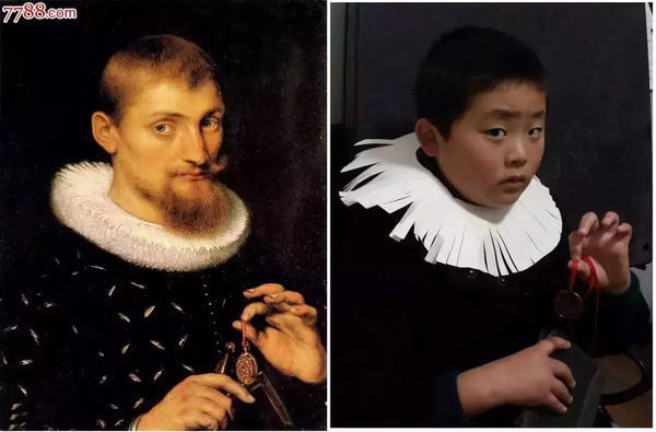 脑洞大开：逆天小学生世界名画模仿秀