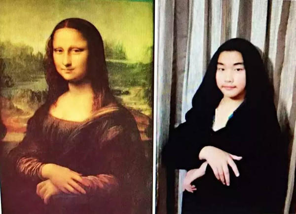 脑洞大开：逆天小学生世界名画模仿秀
