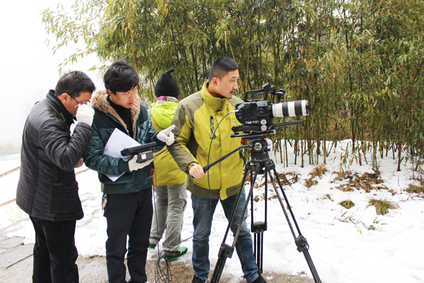 河南省电视台《大美金寨》摄制组到天堂寨景区