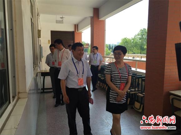 来到六安中学,皋陶学校,六安一中东校区,城北小学南校,解放路小学等
