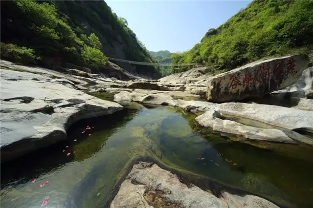 金寨燕子河大峡谷被评为"国家级水利风景区"