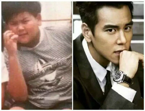陈伟霆牛骏峰彭于晏盘点那些胖子逆袭的男神们