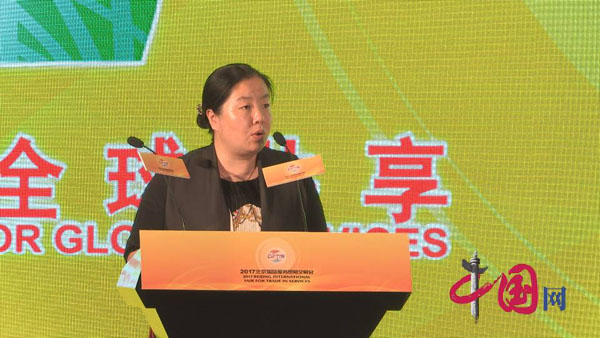 中国网专访北京市大兴区副区长杨蓓蓓