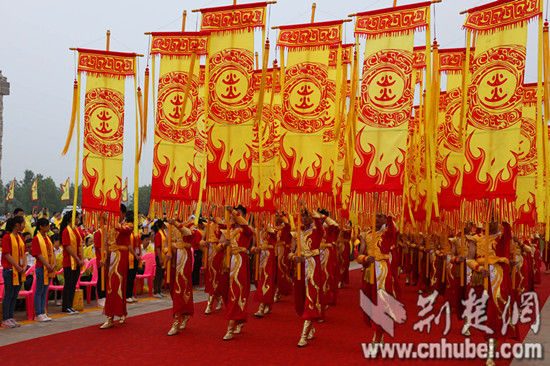 祭祀方阵入场