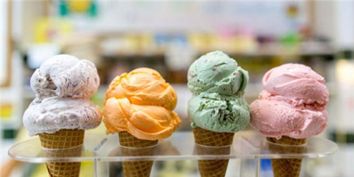 纽约唐人街的黄油冰淇淋