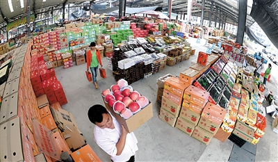 重庆最大水果市场将开业 多处落后批发市场将