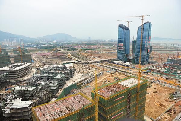 深圳前海自贸新城建设提速 年内封顶高楼达11