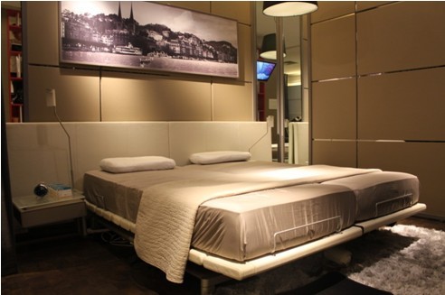 瑞福睡独有排骨架系统与不同装修风格完美融合