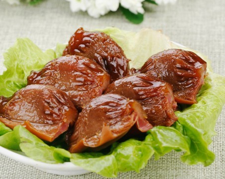 来伊份鸭肫卤味鲜被评为2014上海特色旅游食