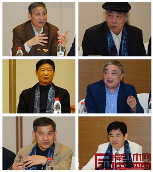 全联艺术红木家具专委会专家顾问团部分成员作指导发言 全联艺术红木家具专委会专家顾问团部分成员作指导发言